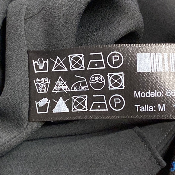 NWOT. Massimo Dutti Floral Print Viscose Midi Dress. Size M. - Picture 9 of 9